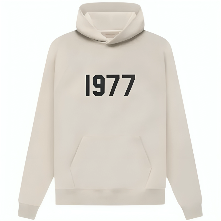 1977 Grey Essentials Hoodie