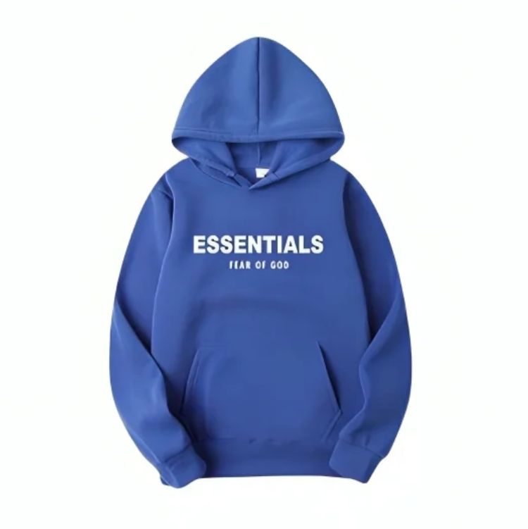 Blue Essentials Hoodie