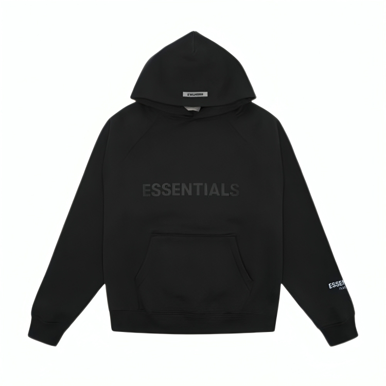 Black Fog Essentials Hoodie