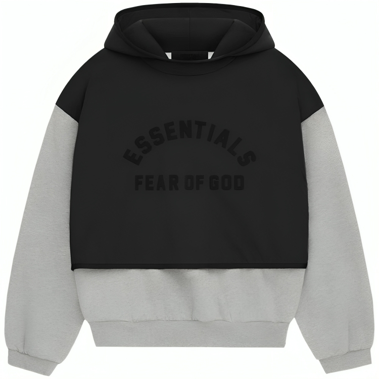 Black x Grey Essentials Hoodie