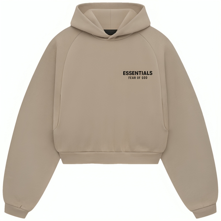 Crop Essentials Hoodie