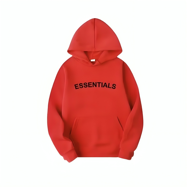 Essentials Red Hoodie