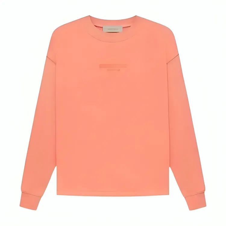 Fear of God Essentials Sweatshirt Coral Red