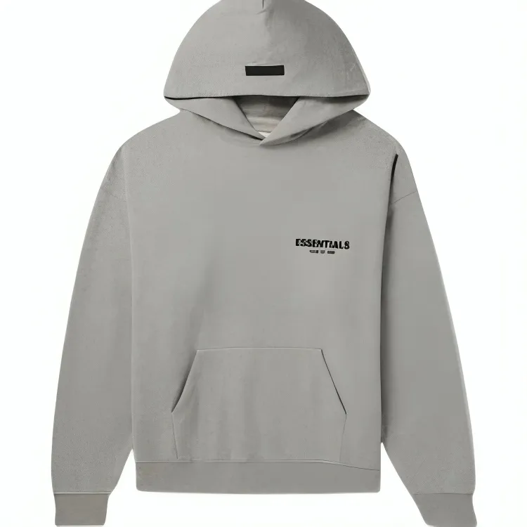 Grey Essentials Hoodie