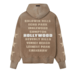 Essentials Vogue Fear Of God Brown Hoodie