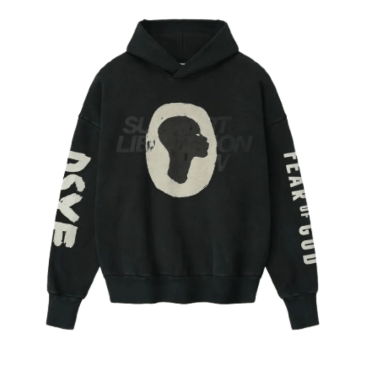 Essentials Black DSYF Hoodie