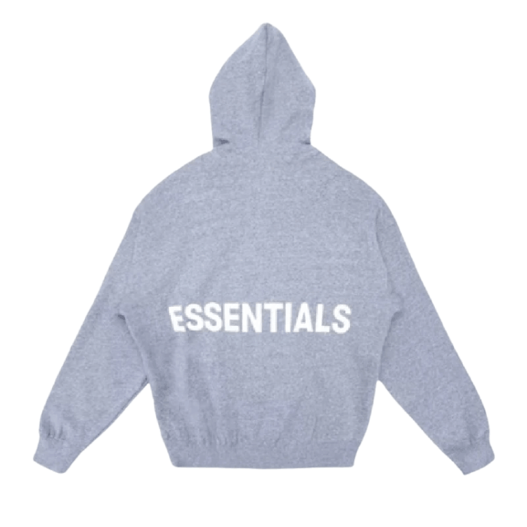 Essentials Graphic Pullover Hoodie Grey