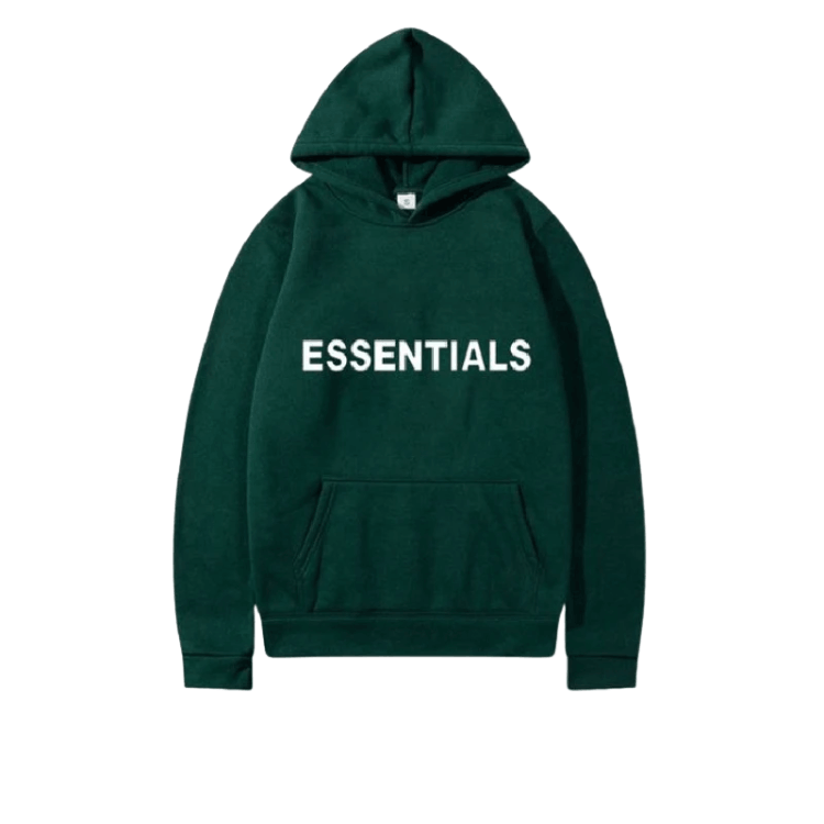 Essentials Fear of God Hoodie Green